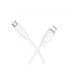 hoco. Cablu Date/Incarcare HOCO X124, USB-C - Lightning, 27W, 1m (Alb)