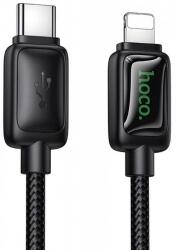 hoco. Cablu Date/Incarcare HOCO U146, USB-C - Lightning, 30W, 1.2m (Negru)