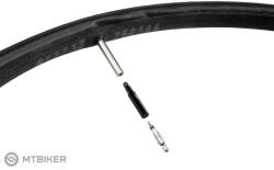 TUFO szelephosszabbítás Alu fekete 31mm