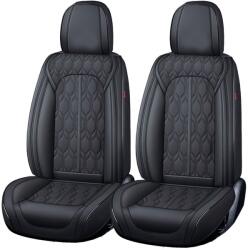 Carguard Prémium 5 személyes autótakarók Deluxe perforált öko bőrből - fekete