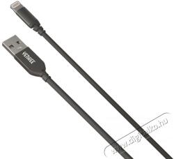 YENKEE YCU 612 BK Lightning adat- és töltőkábel - fekete