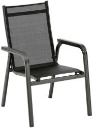 Kettler BASIC PLUS alumínium rakásolható kerti szék - antracit / antracit