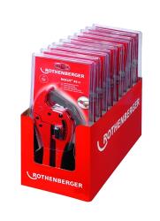 Rothenberger ROCUT TC 42 Professional műanyag csővágó olló, 0-42mm bemutató dobozban (10db) (052000D)