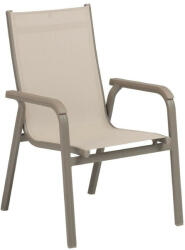Kettler BASIC PLUS alumínium rakásolható kerti szék - taupe / bézs