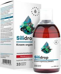 Aura Herbals Silidrop Siliciu Organic, 500 ml, Aura Herbals