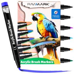 Rawmark Rawmark, set de markere acrilice, 7 culori