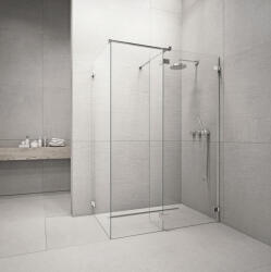 Radaway Euphoria Walk-in III zuhanyfal 80x80 átlátszó