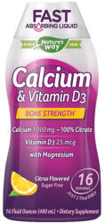 Nature's Way Calcium & Vitamin D3, Citrice, 480 ml, Nature's Way
