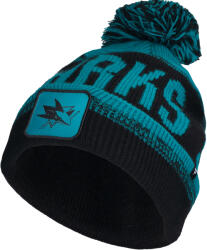 FANATICS San Jose Sharks Thrive Cuffed Pom Beanie (04cs-0122-2ge-xan)