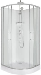 Kerra Wega White 90x90 hidromasszázs zuhanykabin (WEGA-90-WH) - homelux