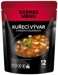 EXPRES MENU Пилешки бульон със зеленчуци (2 порции)
