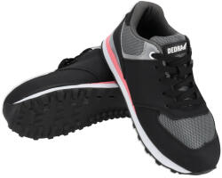 Dedra BH9MF2-36 Munkavédelmi cipő NŐI MF2 fekete-szürke-rózsaszín, SB SRC 36-os (BH9MF2-36)