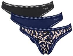 Sloggi 3 pack tanga Sloggi Go Crush din bumbac multicolor, XL