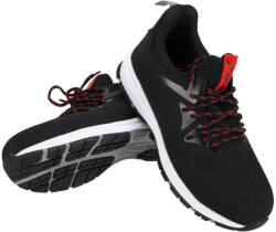 Dedra BH9M83V-42 Munkavédelmi cipő M83V fekete, fehér talp, S1 SRC 42-es (BH9M83V-42)