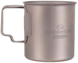 LIFEVENTURE Titanium Mug 450ml