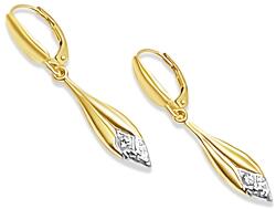 ÉkszerM Arany Lógós Fülbevaló AU 96760