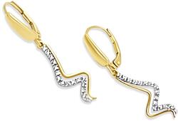 ÉkszerM Arany Lógós Fülbevaló AU 96773