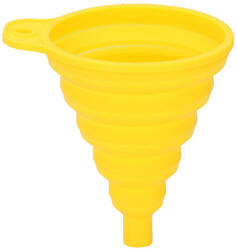  Összenyomható szilikon tölcsér - sárga