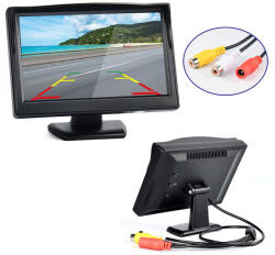  5 colos autós monitor - 12V