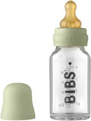 BIBS cumisüveg szett, zsálya, 110ml (A cumisüveges táplálás új)