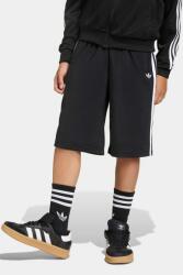 adidas Originals gyerek pamut rövidnadrág - fekete 152