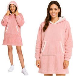 Ruhhy XXL pulóver - rózsaszín takaró 26144 (5900779957725)