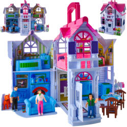  Összecsukható babaház 6 szobával és bútorokkal (26689)