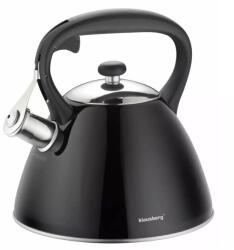 Klausberg Teáskanna, Sípszóval - Fekete, 3L KB-7208