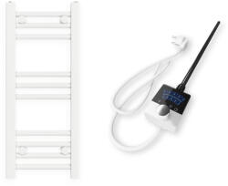  Törölközőszárító radiátor elektromos fűtőpatronnal 30 x 70 cm - Nero Italia AF13-200W (fehér)