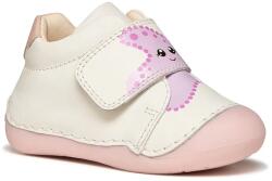 GEOX gyerek félcipő bőrből TUTIM - fehér 20