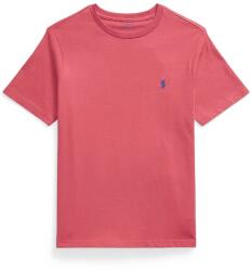 Ralph Lauren gyerek pamut póló - piros 163-174