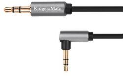Krüger&Matz Kábel Jack 3, 5 mm-es ferde - Jack 3, 5 mm-es, 1 m Kruger&Matz Basic