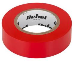Rebel TOOLS REBEL szigetelőszalag (0, 13 mm x 19 mm x 18, 30 m) piros