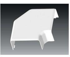 KOPOS Parapetcsatorna L-idom 80X40-hez emelkedő/süllyedő 90° fényesfehér PVC műanyag EKD KOPOS - 8503_HB (8503_HB)