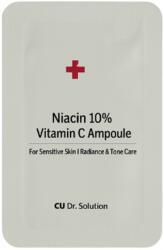 CUSKIN Dr. Solution Niacin 10% Vitamin C Ampoule (sample) - Ampulă Iluminatoare cu 10% Niacinamid Și Vitamina C 1, 5ml (sample)