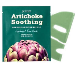 Petitfee Artichoke Soothing Hydrogel Face Mask - Mască Hidrogel Calmanta pentru Față 1buc/32g Masca de fata
