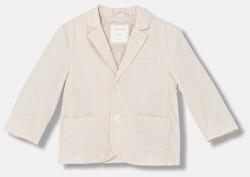 Mayoral vászonkeverékből készült gyerek kabát - bézs 98 - answear - 20 490 Ft