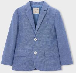 Mayoral vászonkeverékből készült gyerek kabát - kék 116 - answear - 25 290 Ft