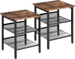 Leobert Roustic Kisasztal - Fekete (model_2132_1) (model_2132_1)