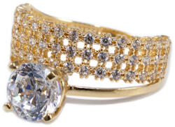 Ékszershop Eljegyzési 2in1 arany gyűrű (1314062)