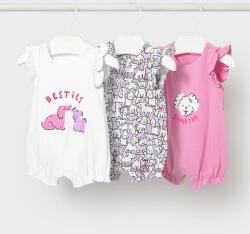 Mayoral Newborn baba pizsama 3 db - rózsaszín 75 - answear - 18 090 Ft