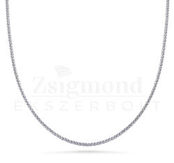  14 karátos fehérarany Barbara lánc (medálhoz is) - 45 cm / 1 mm (AU14280) AU14280