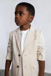 Mayoral vászonkeverékből készült gyerek kabát - bézs 116 - answear - 25 290 Ft