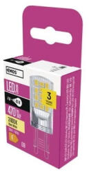 EMOS Classic JC G9 4W (40W) 470lm ZQ9544 meleg fehér LED izzó (EMOS-ZQ9544)