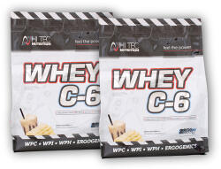 Hi Tec Nutrition 2x Zerul C6 CFM 100% proteină din zer 2250g - b l în jur de dată