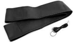 AMiO Műbőr Kormányvédő huzat varrással M (37 - 39 cm) - AMIO