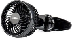 AMiO Ventilátor 24V szivargyújtós 1x11, 5 cm (4, 5") átmérőjű praktikus csipesszel - AMIO
