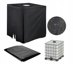 AT Mauser UV álló IBC tartályfedél, 1000L, 120 x 100 x 116 cm, fekete, AT (DA203)