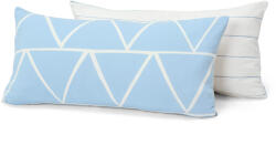 Tchibo - 2 db kétoldalas jersey párnahuzat - kék