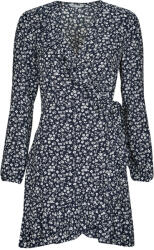 ONLY Rochii scurte Femei ONLCARLY L/S WRAP SHORT DRESS Only Albastru FR 38